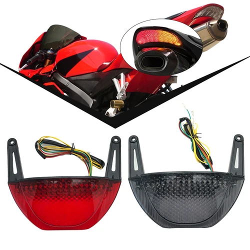 Para Honda CBR600RR CBR 600 RR 2007 2008 2009 2010 2011 2012 luz trasera freno señal de giro luz trasera LED integrada