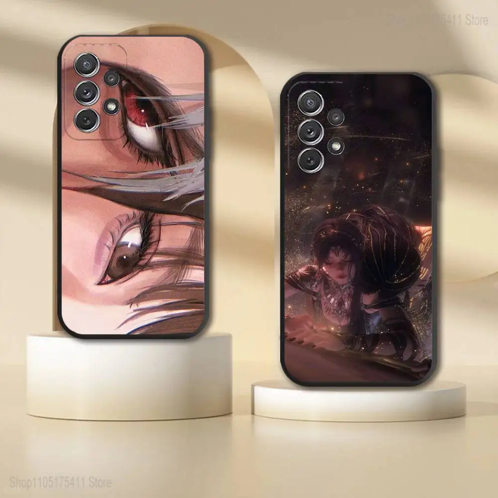 

L-Love and D-Deepspace Phone Case For Samsung S 25,24,23,22,30,21,10,9,Ultra,Plus,Lite,FE,4,5G Black Soft Case