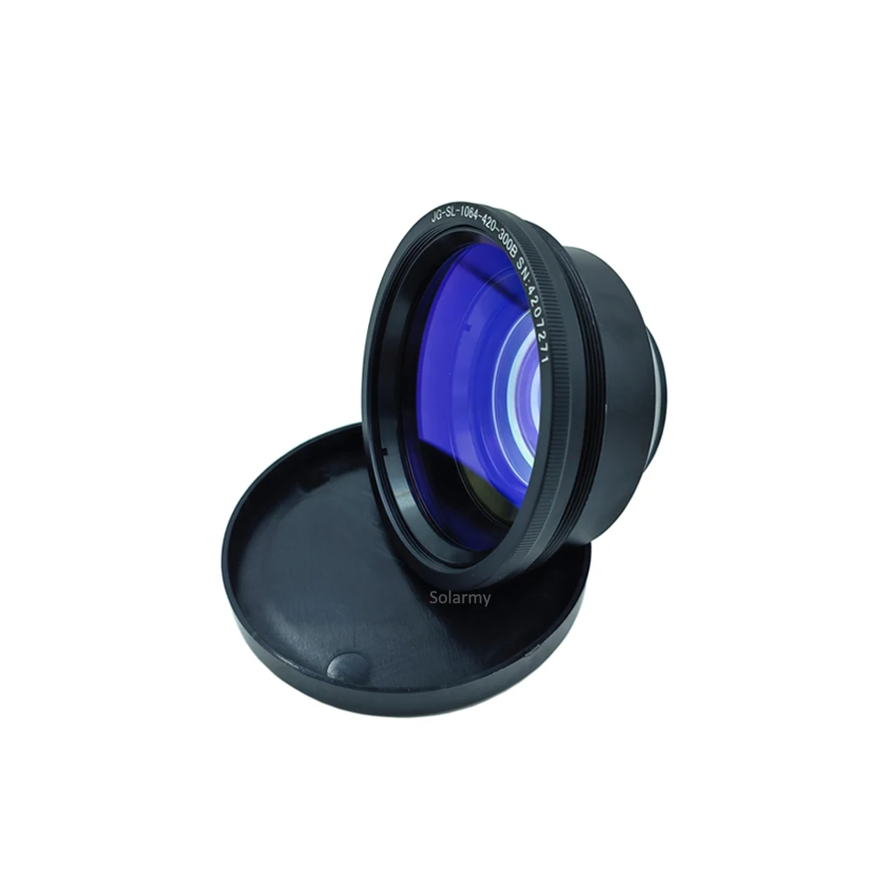 1064nm الطول الموجي 200x200 مللي متر 300x300 مللي متر الألياف بمناسبة الحقل عدسة ل آلة التعليم بليزر الألياف
