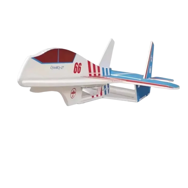 Su27mini Rc Beginner Training Plane 56cm Small Model Airplane KIT Remote Control Fixed Wing Crash Resistant Magic Board Glider