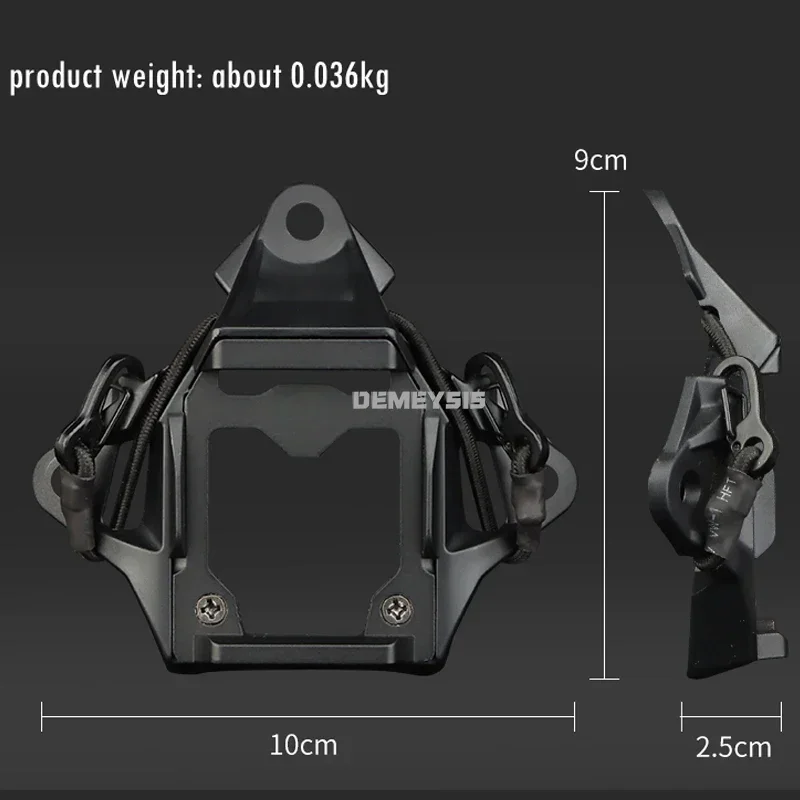 Adapter wspornika urządzenia noktowizyjnego do kasku taktycznego NVG do akcesoriów FAST