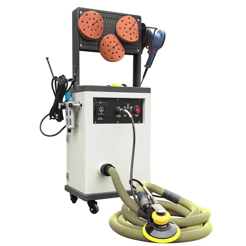 Automotive putty spraying surface atomic ash electric polishing machine LD-68WH dust-free dry type