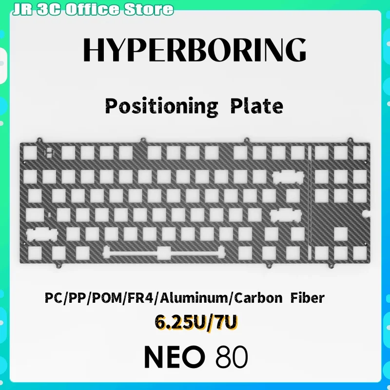 

Neo80 Keyboard Plate Satellite Axis Pc Pp Pom Fr4 Aluminum Carbon Fiber (For Plate-Mounted And Pcb-Mounted Type Stabilizer)