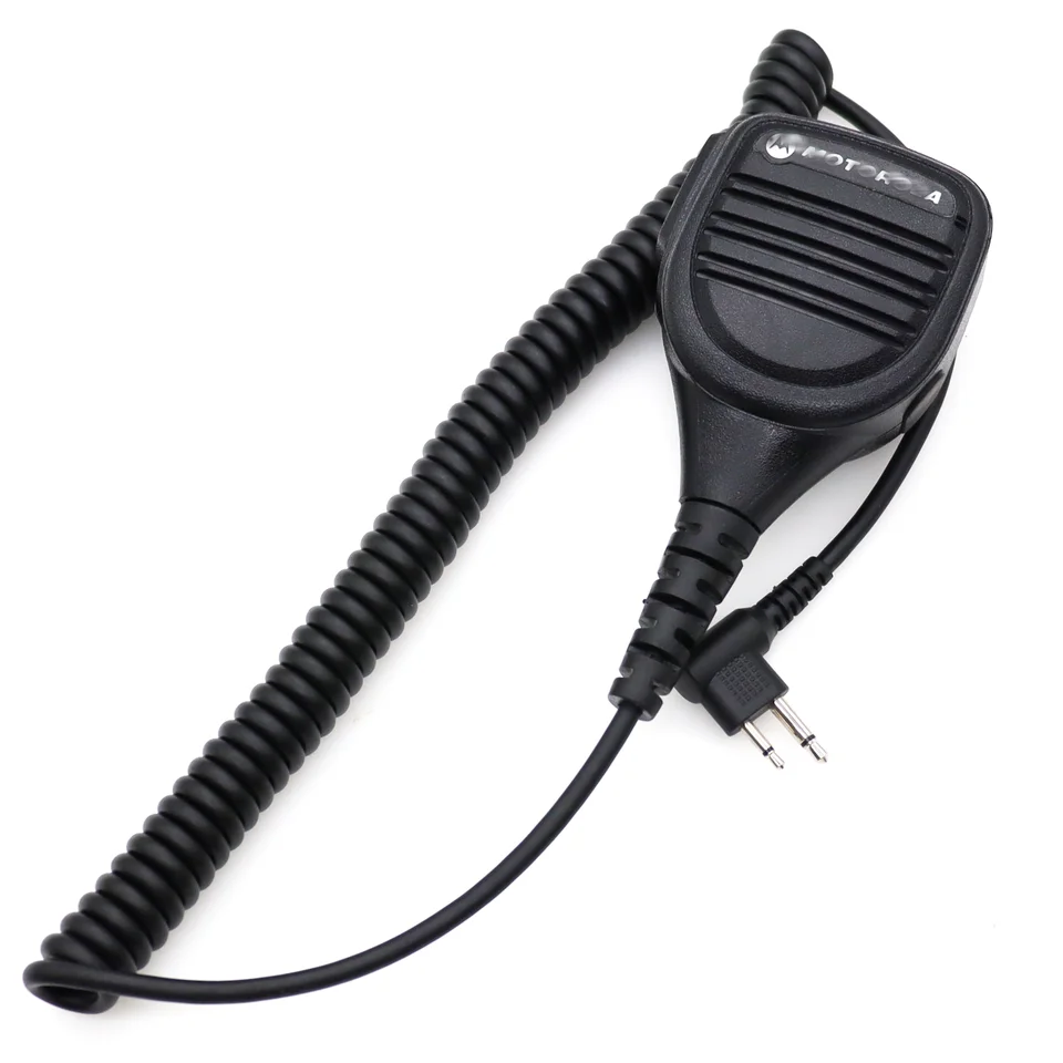 Haut-Parleur Micro Portable Talkie-Walkie Motorola - Prise Casque 3.5mm Avec Clip Ceinture