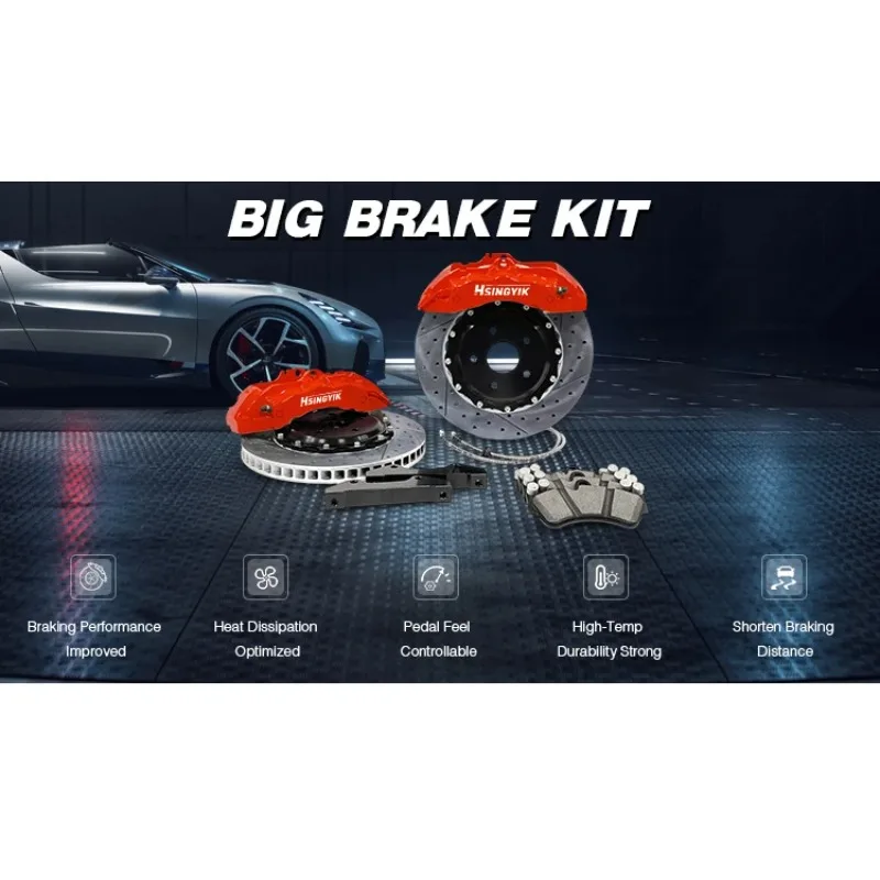Lifetime Warranty Trusted Braking Systems Front Rear Big Brake Kit For Mitsubishi Lancer VI