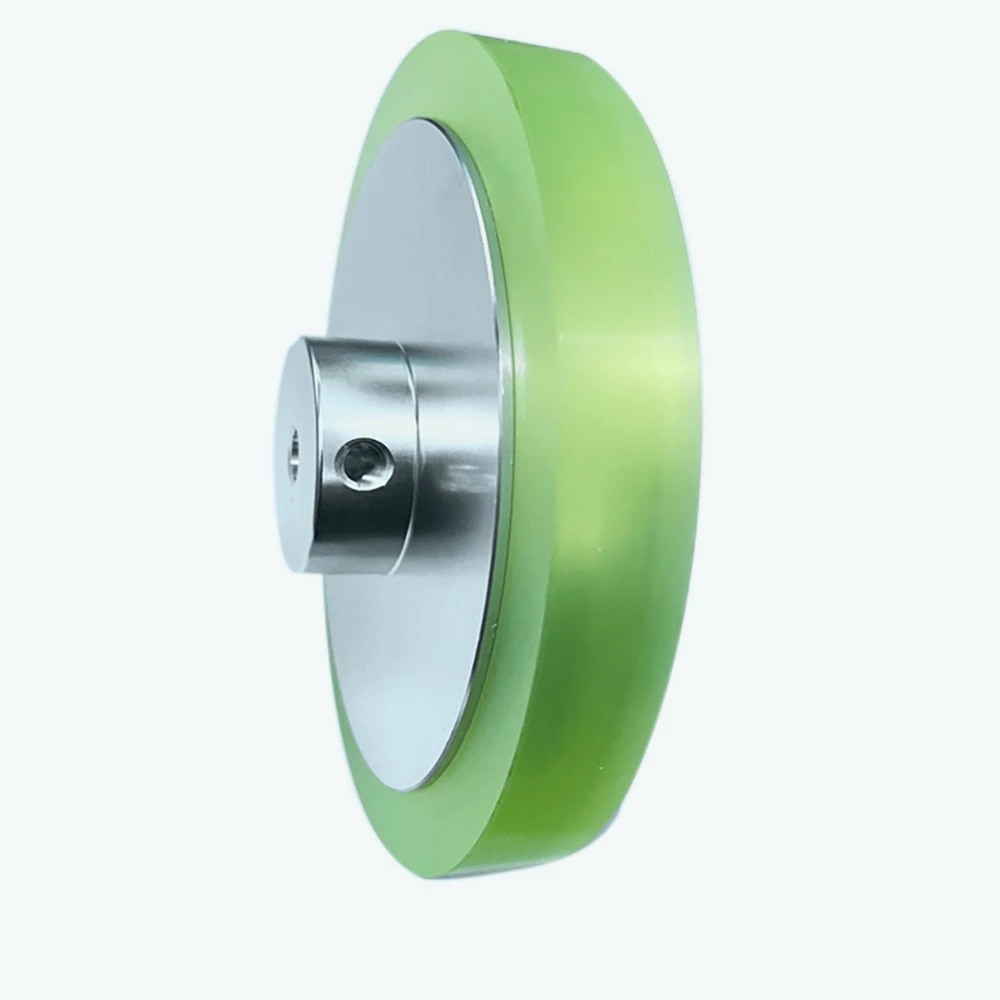 300Mm Aluminum Polyurethane Industrial Encoder Wheel Measuring Wheel for Measuring Rotary Encoder