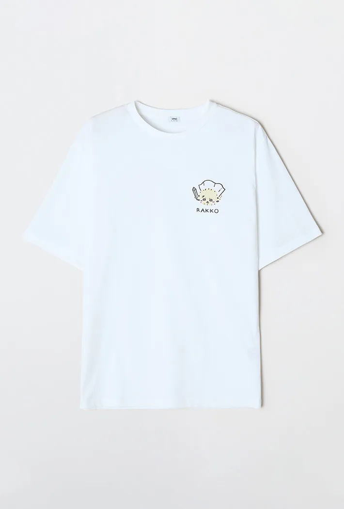 2026 SPAO Collaboration Chiikawa Usaqi Parent-child T-shirt, Comfortable, Breathable, High-quality Ins Y2k