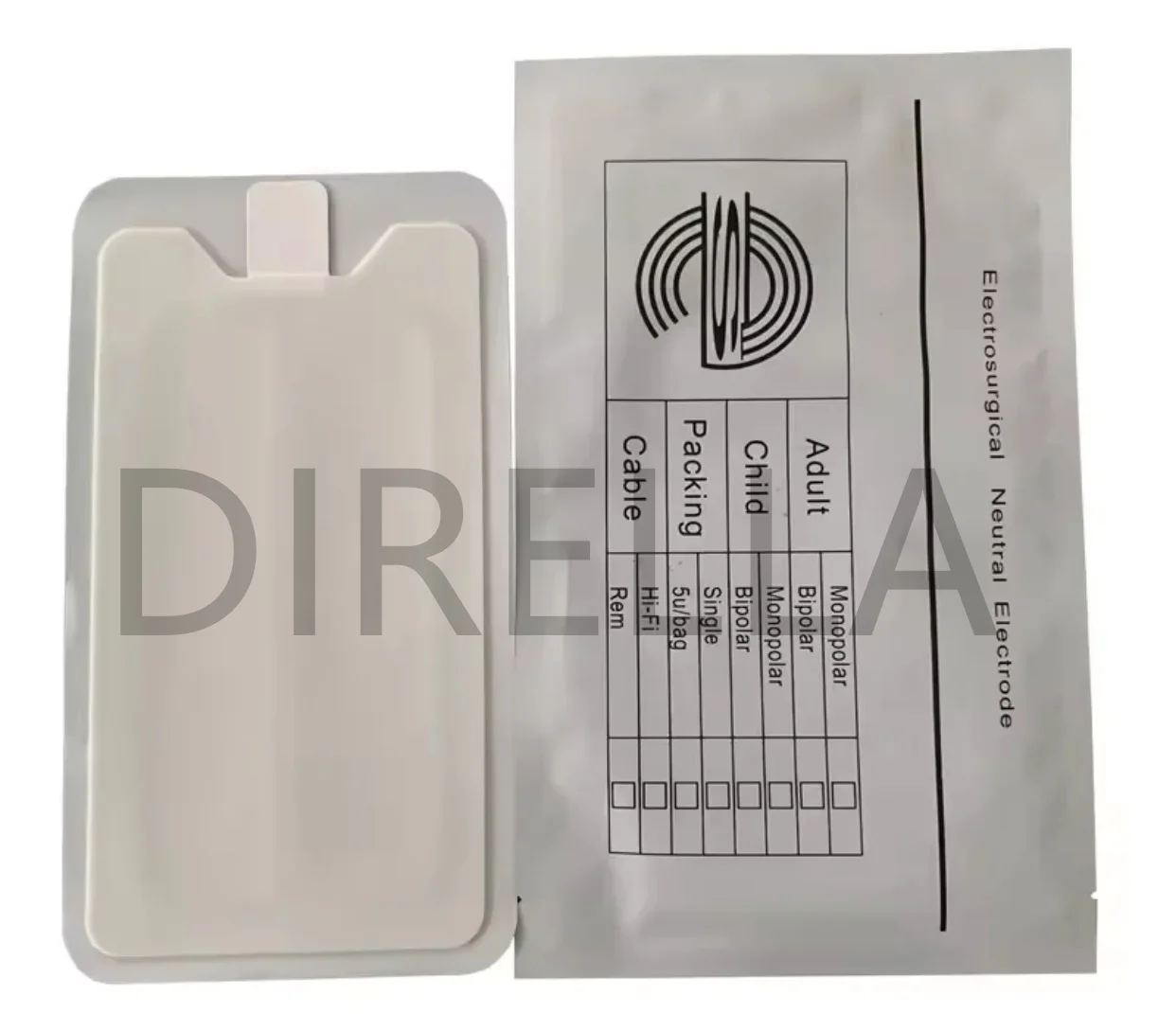 Factory Supplier Electrode Plate Disposable Use for Ultra 360 Anti-aging RFrequency Beauty Machine