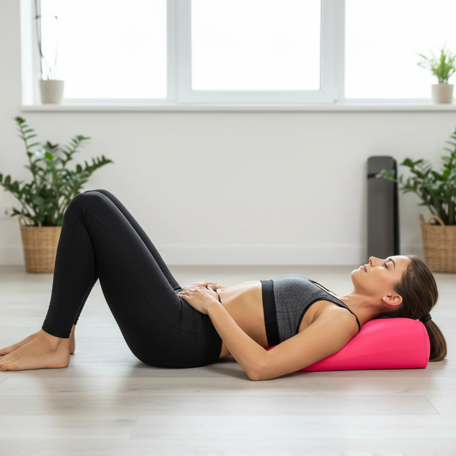 

Подушка для головы и шеи для пилатес-реформера из искусственной кожи, мягкая подушка для домашнего пилатес-тренажера, аксессуар для комплекта оборудования.