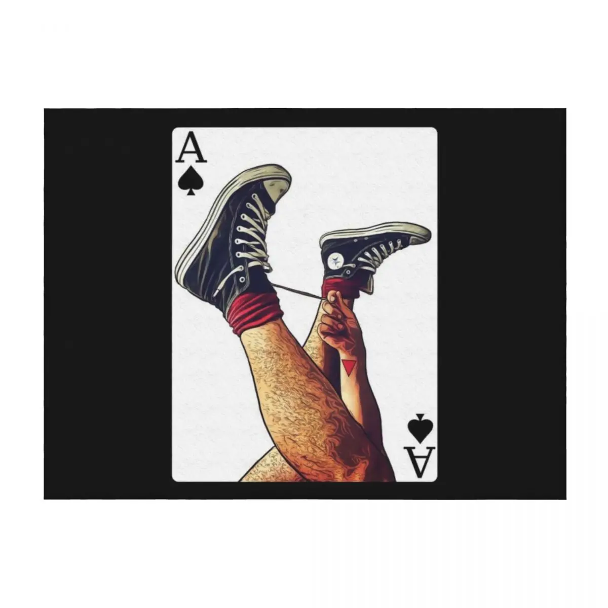 

Ace Throw Blanket for babies Large Loose Comforter Blankets