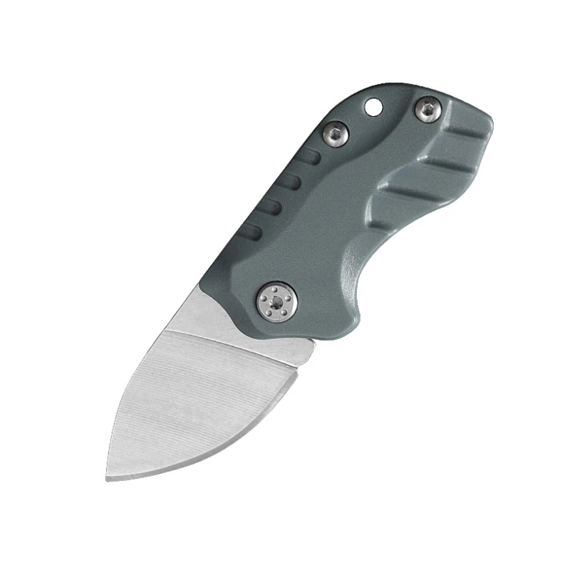 Mini cuchillo plegable de acero inoxidable D2, herramienta táctica multiusos portátil para llaves al aire libre, bolsa de regalo, nuevo