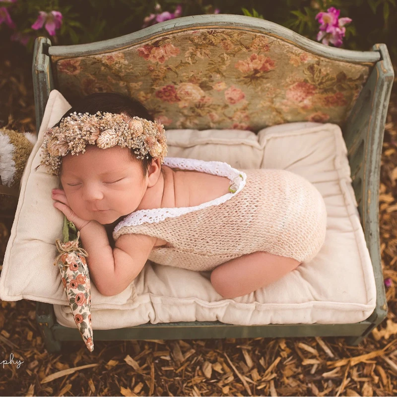 Newborn Baby Photography Props Posing Pillow Mini Mattress Bedding Fotografia Accessories Studio Shoots Photo Cushion Fill Mat