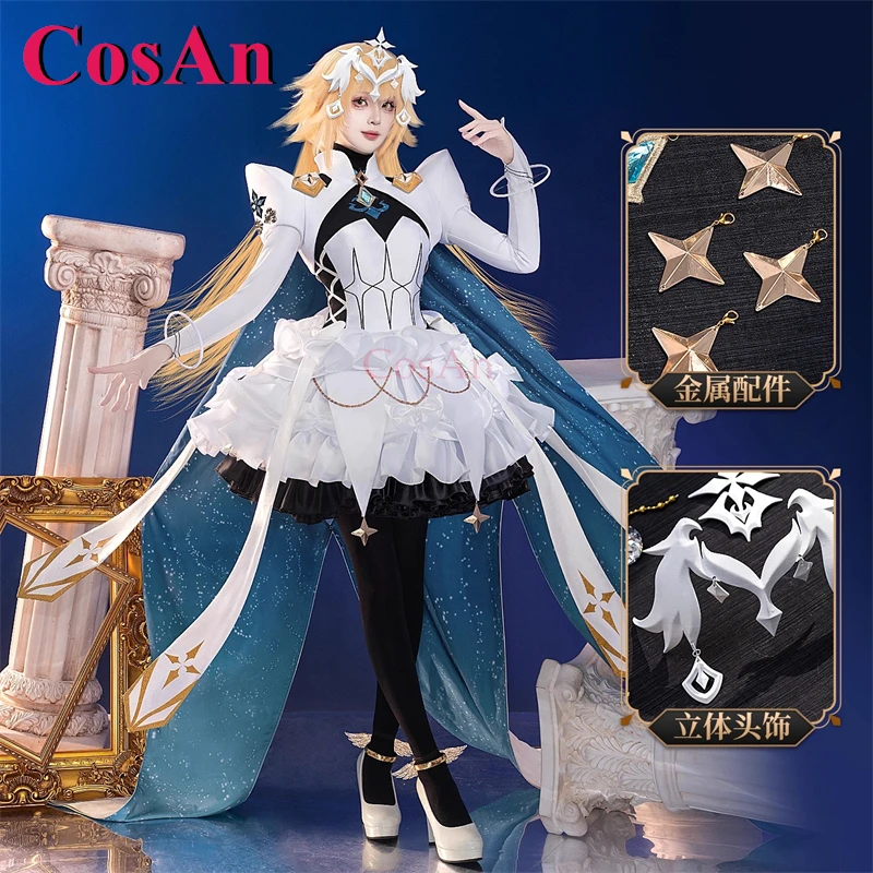 كوسان لعبة مصير/الطلب الكبير FGO ميتاترون جين أزياء تنكرية موضة حلوة فستان موحد للنساء ملابس لعب الأدوار في الهالوين