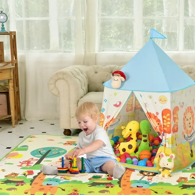 Portable Kids Play Tent Children Indoor Outdoor Ocean Ball Pool Folding Cubby Toys Castle Enfant Room House For Kids Teepee Tent