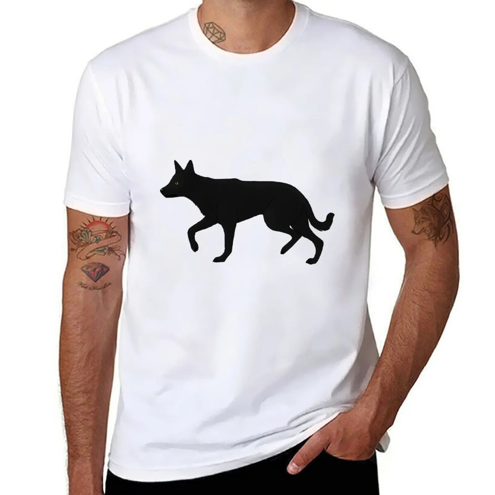 

Australian Kelpie - Black - Herding T-Shirt funny t shirts dark humor anime tshirt T-Shirt