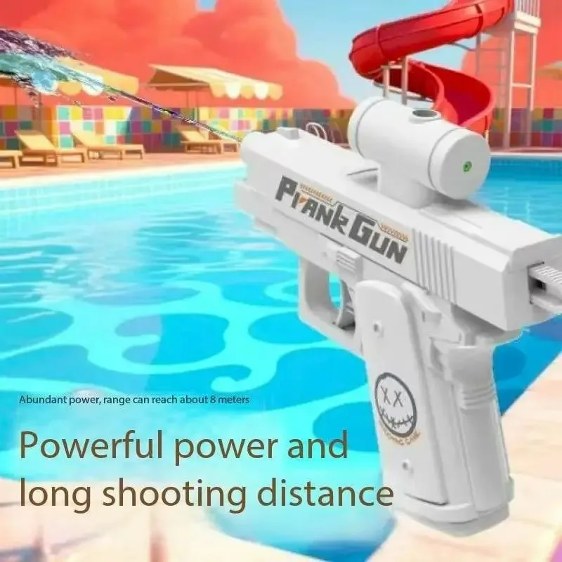Divertida Pistola de Agua de Doble Cara - Juguete de Broma para el Verano, Mini Rociador de Agua Táctico para Niños y Adultos, para Peleas de Agua en la Piscina y la Playa