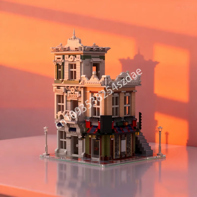 

1794pcs MOC Free Hand Building Guide The Office Modulared Toy Model Blocks Assemble DIY Brick Christmas Gifts Kids Birthday