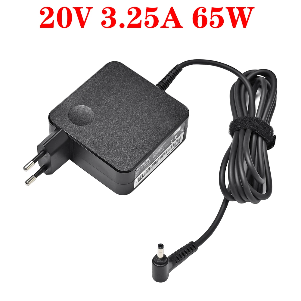 Caricabatterie per Laptop 20V 3.25A 65W per Lenovo Ideapad 310-151SK 510-151SK adattatore ca per cavi di alimentazione muslimex