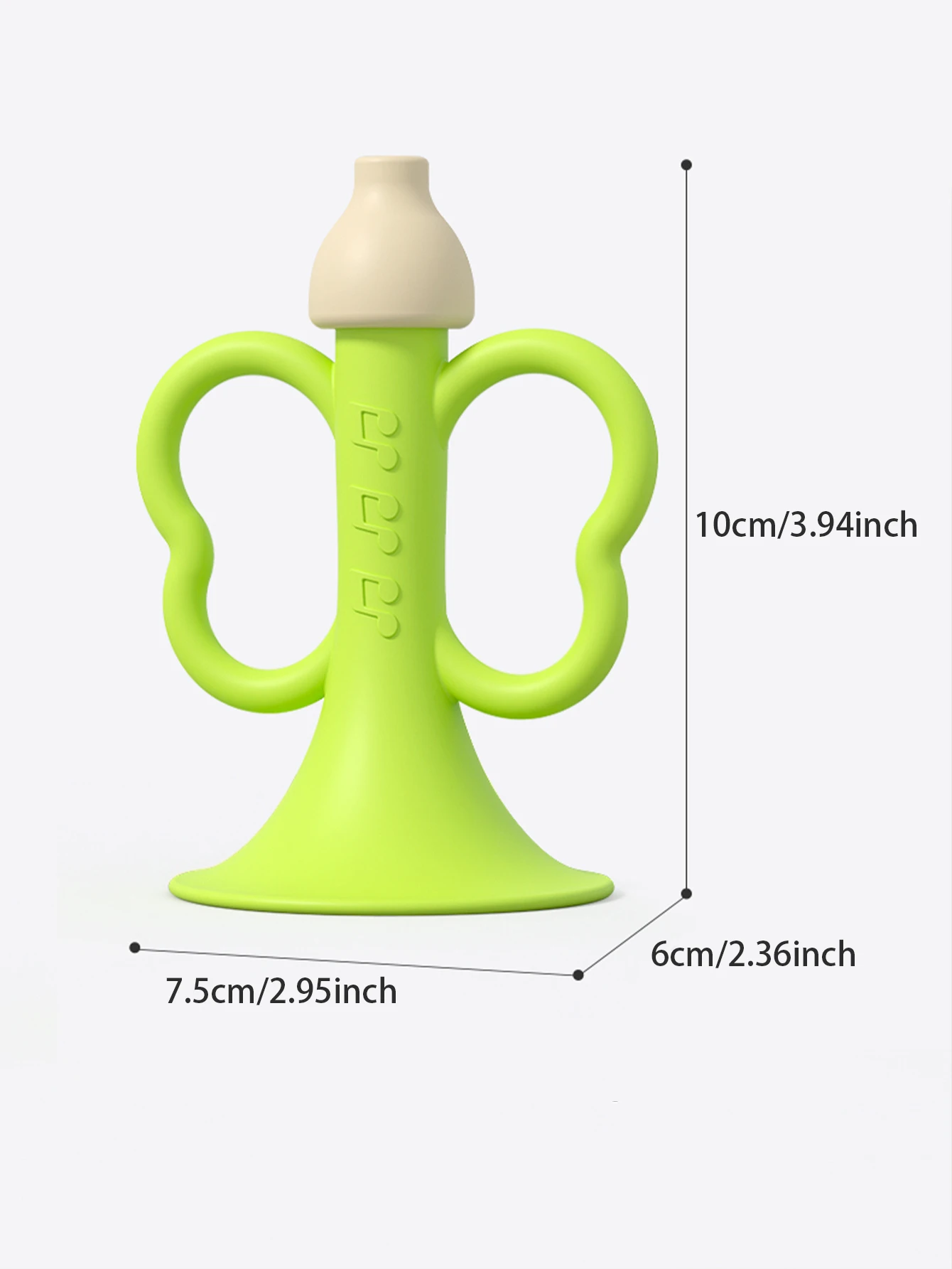 Kinder-Silikon-Trompete als Musikinstrument zum Blasen, Kauen und Spielen, als Frühbildungsspielzeug und Intelligenzspielzeug – Detail 10