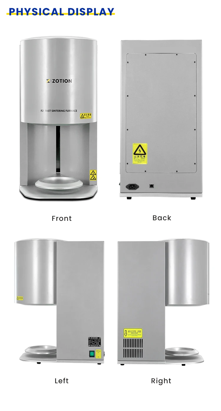 High Temperature Discs Fast Sintering Furnace for Lab Use