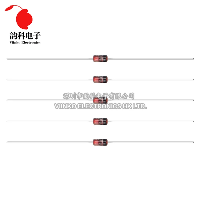 Diodes de commutation à haute vitesse, 1N4148 DO-35 IN4148, 100 pièces, nouveau