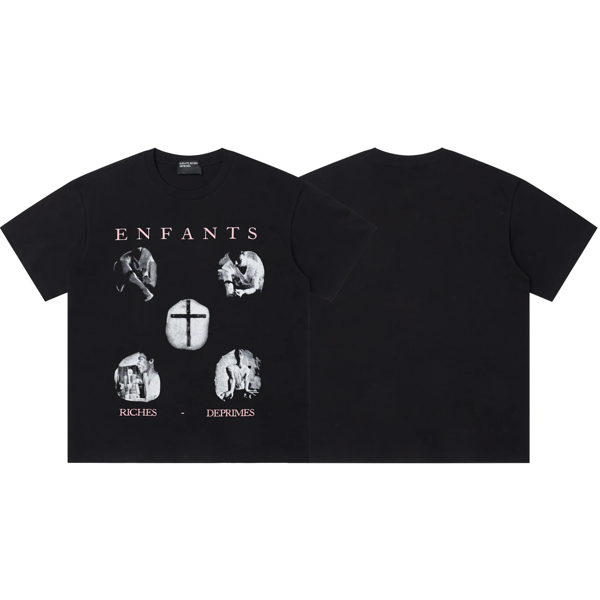 

Europe and The United States Niche Fashion Brand Men and Women's Summer High Street Wind Loose Cotton Short-sleeved T-shirt