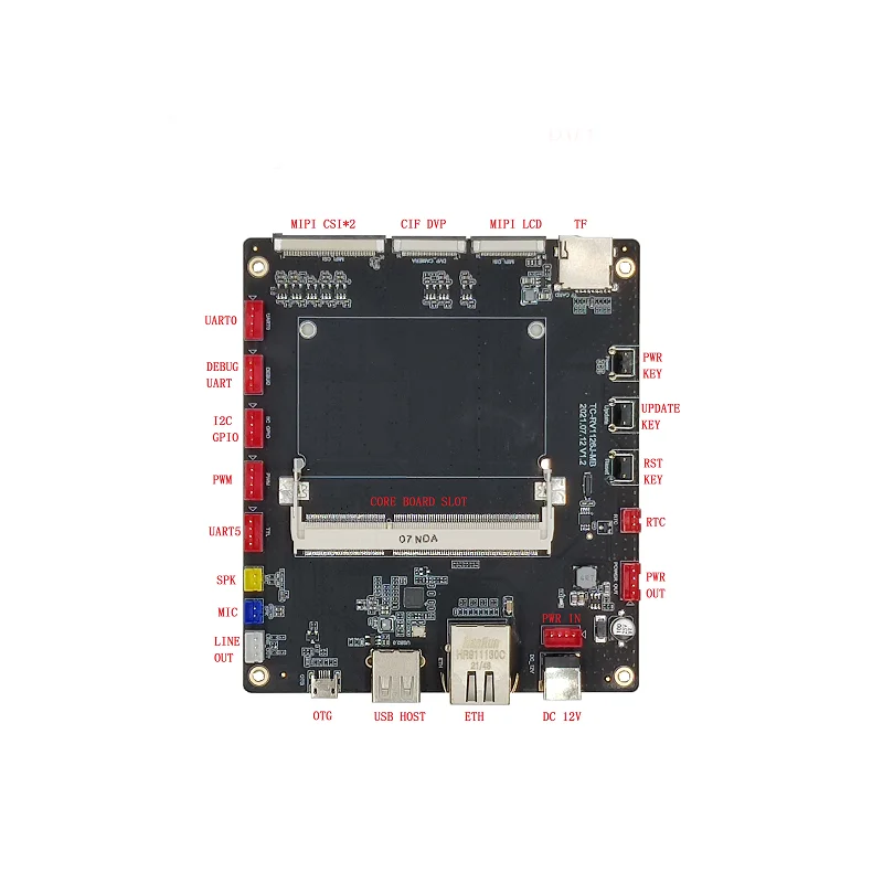 Imagem -05 - Smartfly Rockchip Rv1126 Rv1109 Ouro Dedo Kits de Desenvolvimento Quad Core Arm Cortex a7 32 Bit 1gb Mais 8gb Suporta Linux Buildroot