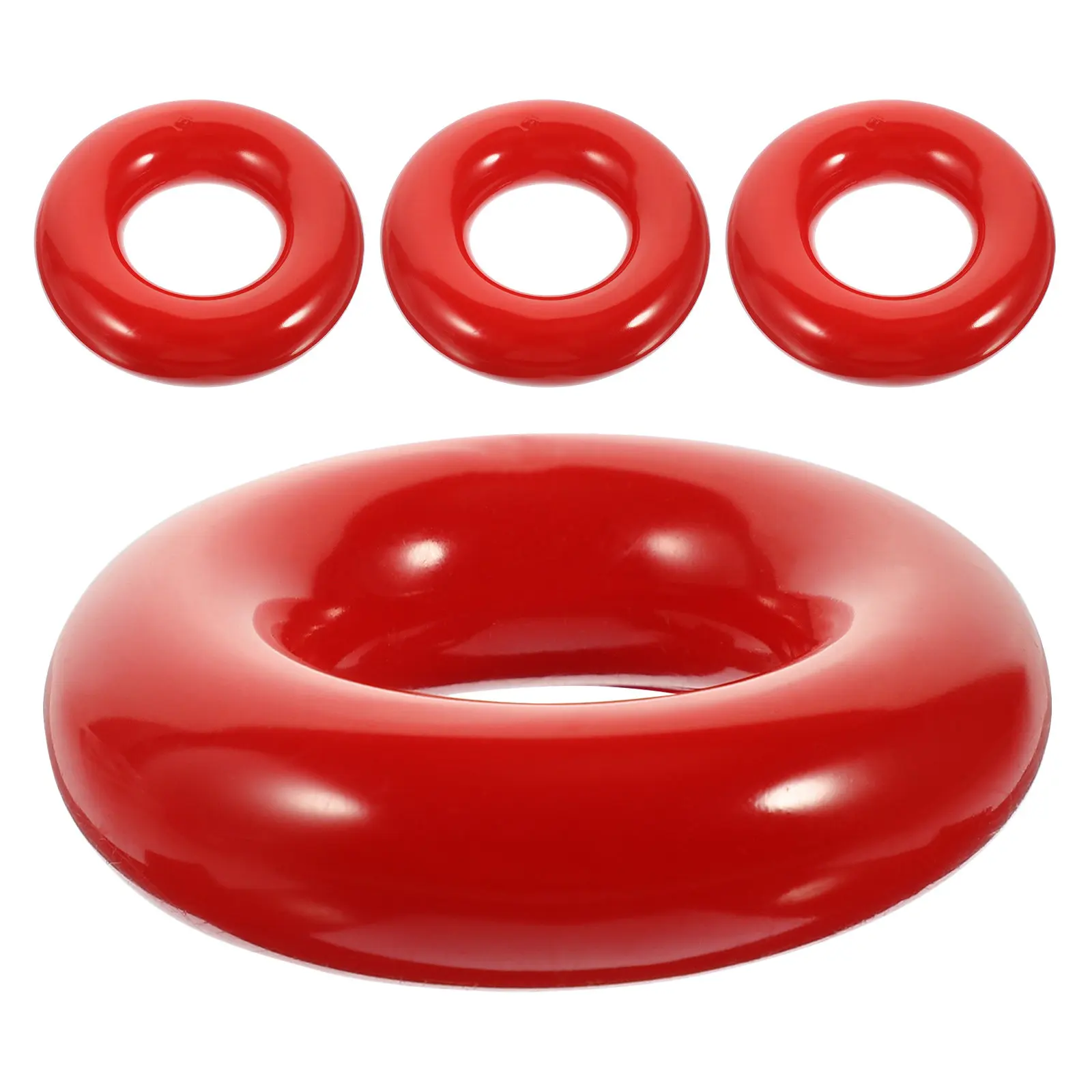 

4Pcs Iron Golfing Weighted Rings Enhanced Swing Power Accuracy Grip Alignment Wear-Resistant Round Weight Ring Golf Training Aid