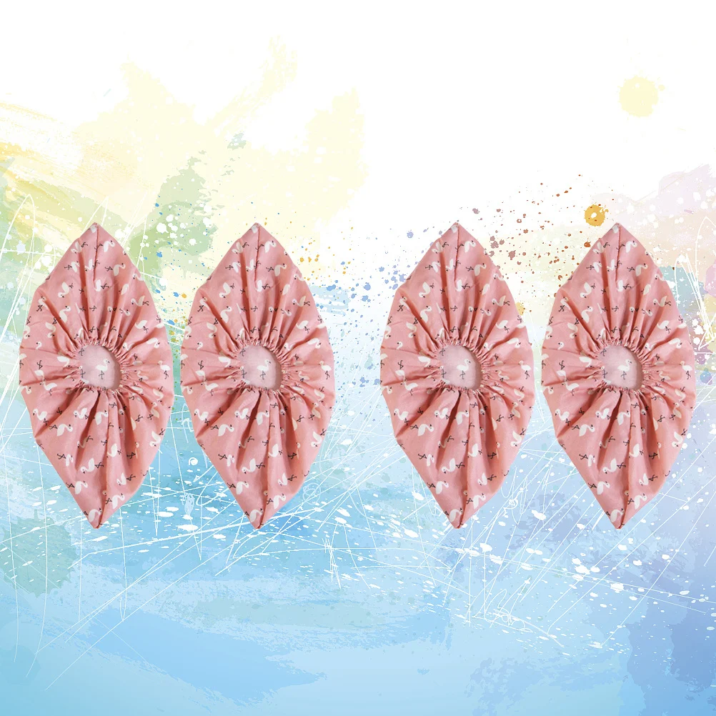 

2pcs Washable Non-Slip Shoe Covers For Men Women Thickened Breathable Cotton Floor Protector Antislip Breathable Cover Washable