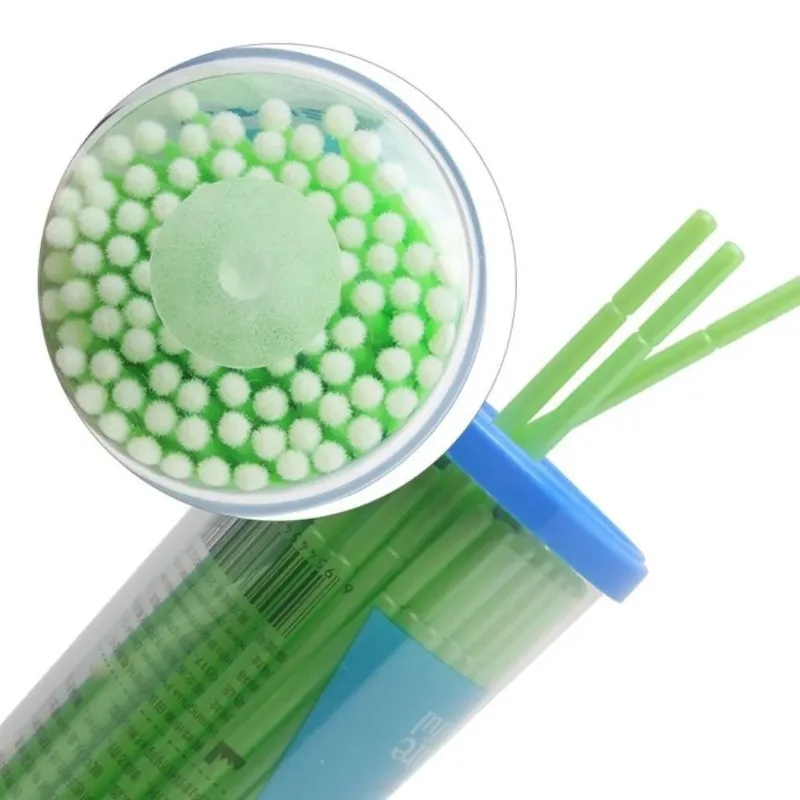 

100 шт., удлиненная головка щетки для стоматологии, палочка для лекарств, одноразовая кисть, материал для полости рта, ухода за полостью рта, отбеливание, лабораторные инструменты