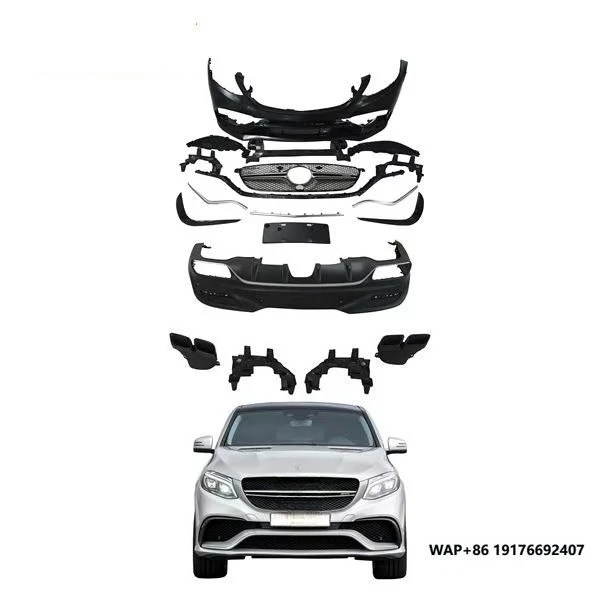 

Body Kit for 2015-2019 Benz GLE Coupe Car Bumper Front Bumper Grille Fender Diffuser Headlights