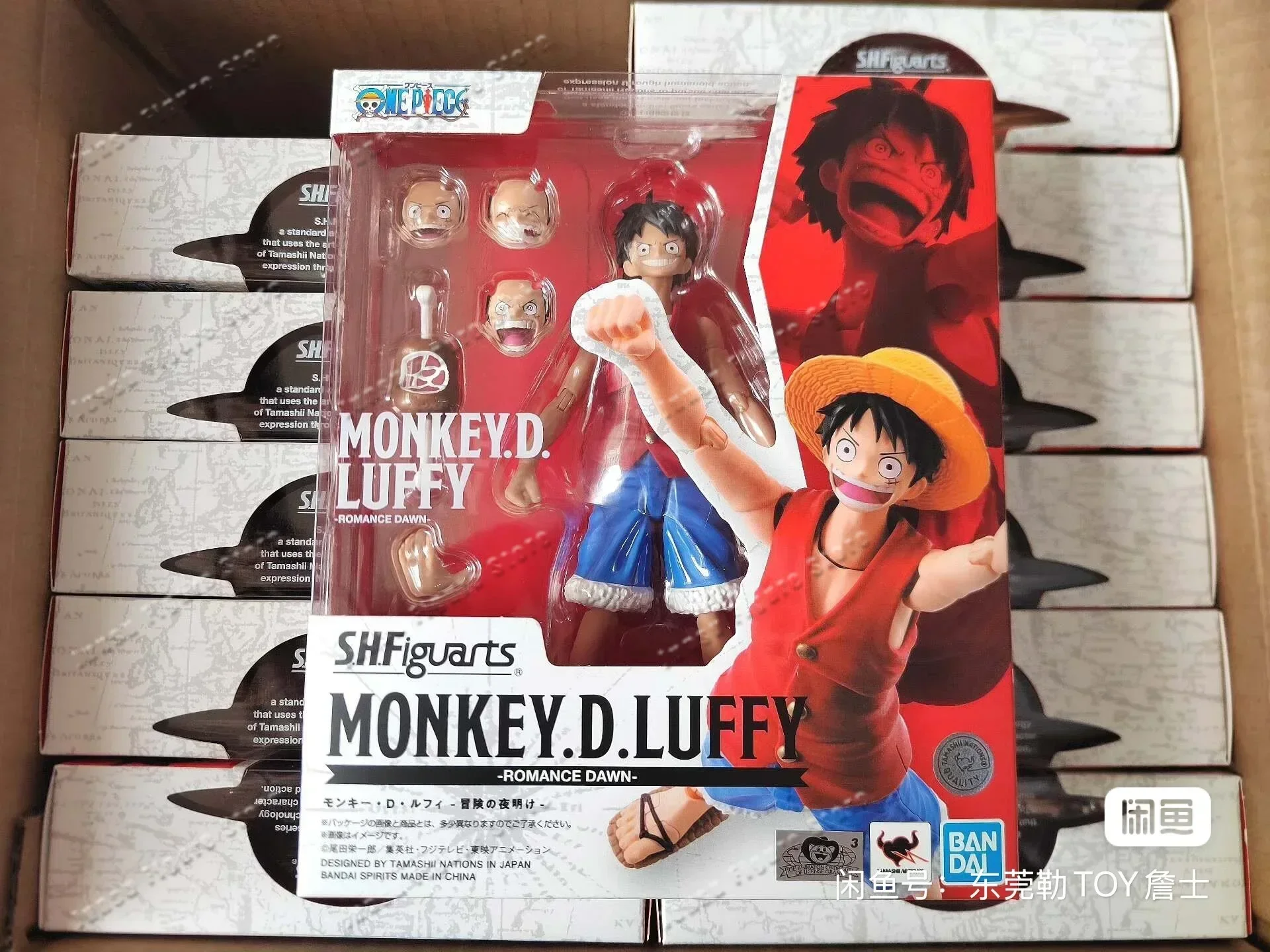 In Stock Bandai Original Box S.H.Figurats SHF One Piece YAMATO Anime full Action Figure Finished Model Kit Toy Gift for kids