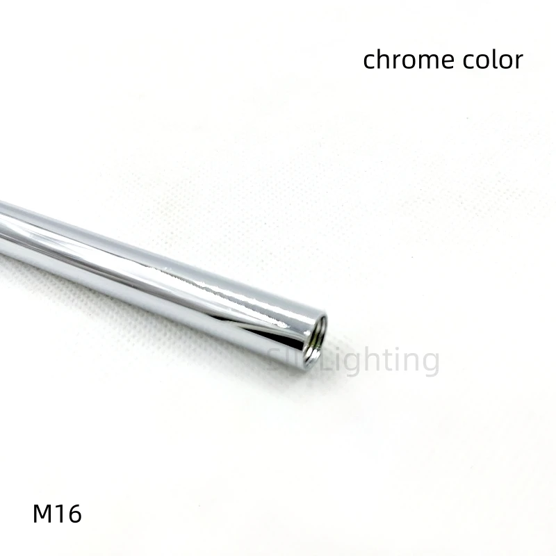

M16 Metric Internal Connecting Tube Connecting Screw Rod M16 Inner Lamp Tooth Tube Hollow Beam Straight Tube Pipe Lamp Fittings