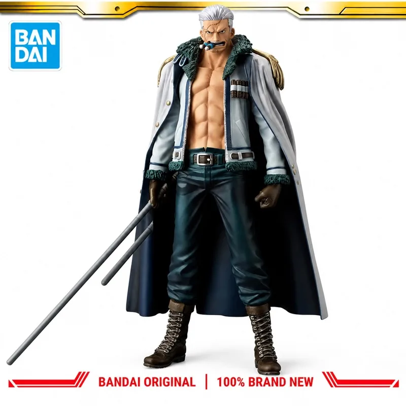 En Stock, Figura de Acción Original Bandai Banpresto de One Piece, Smoker, Nueva en Caja, Personajes de Anime, Modelo Coleccionable