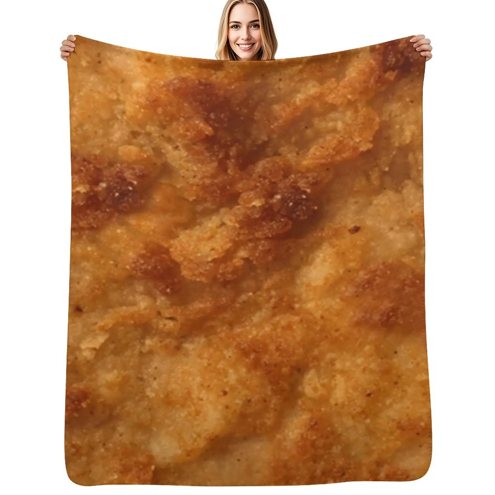 

Schnitzel Throw Blanket bed plaid Quilt Camping christmas decoration Blankets