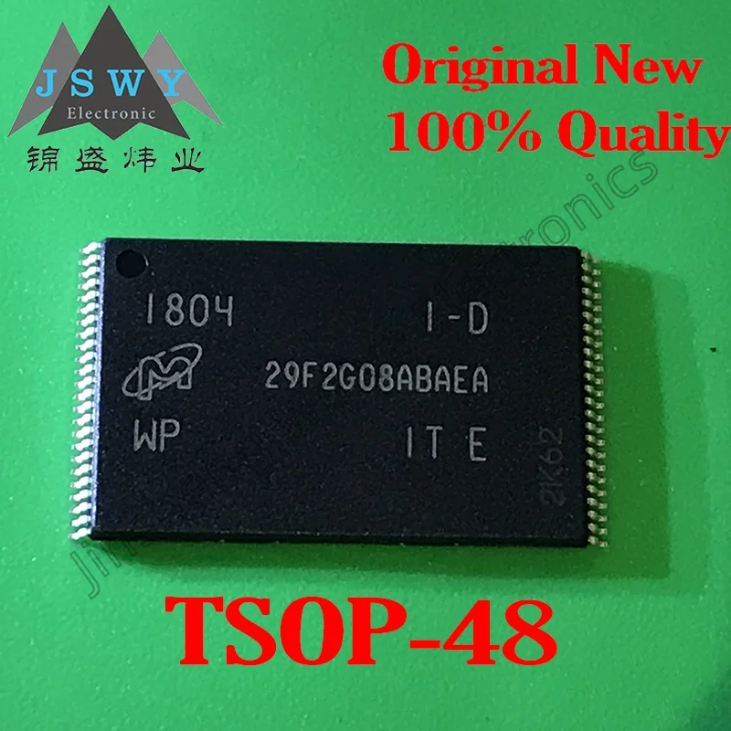

(4/20 pieces) MT29F2G08ABAEAWP-IT:E TSOP-48 MT29F2G08AB/2Gbit NAND flash memory chip/new original spot electronic