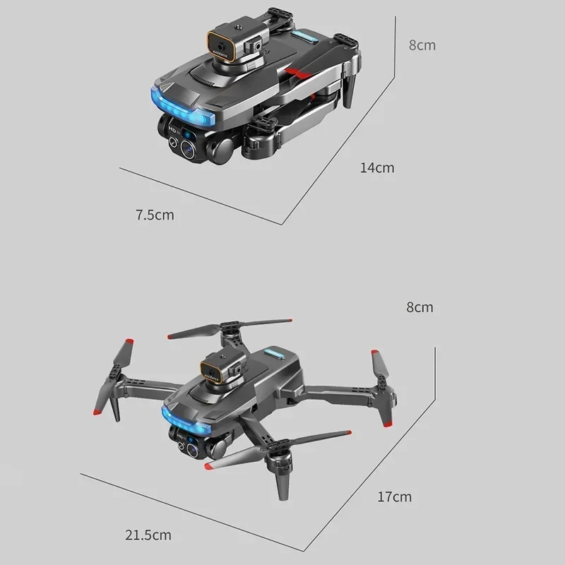 Xiaomi P15 Pro Mini Drone 8K Profesional 4K HD Camera Obstacle Avoidance Aerial Photography 5G 10Km Foldable Quadcopter Toy