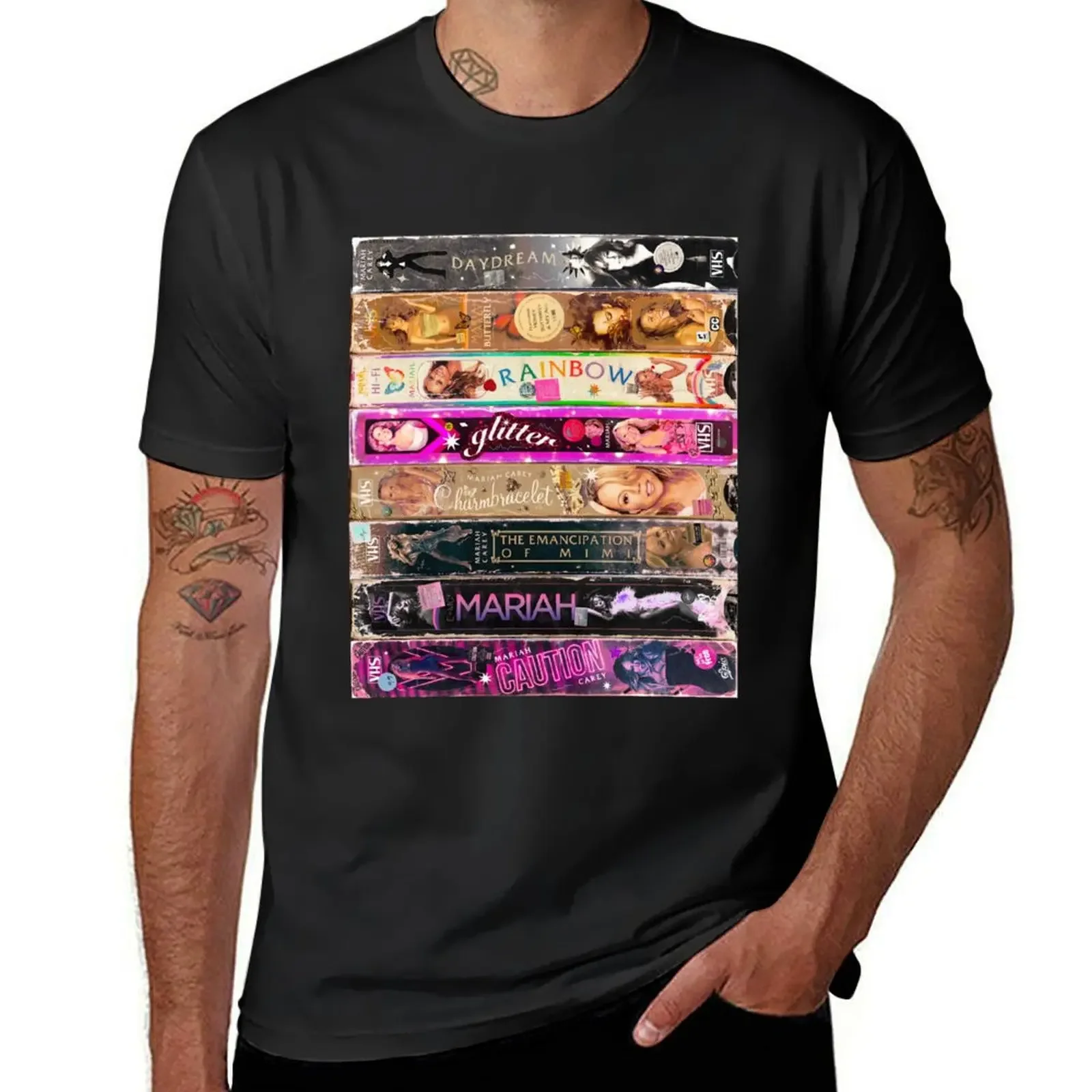 

MC VHS T-Shirt funny costumes gifts for boyfriend luxury clothes men