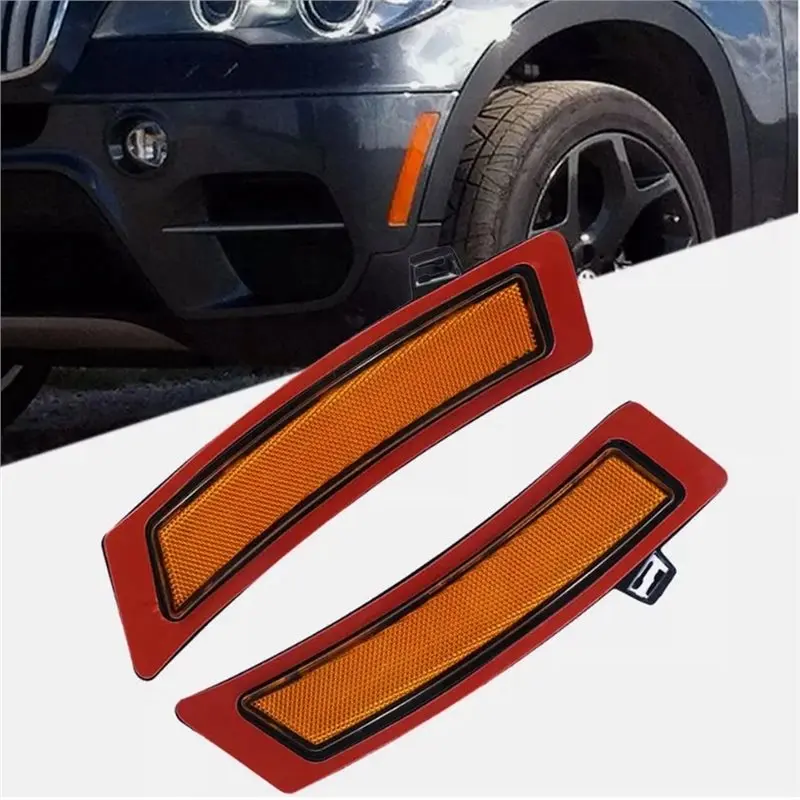 Front Bumper Side Marker Light Side Marker Reflector Light For BMW E70 X5 LCI 2011--X59A