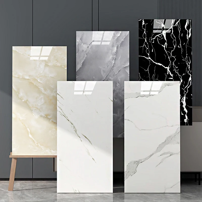 Marble Imitation Ceramic Tile Wall Tiling Wall Decoration Background Wall Waterproofing Aluminum Plastic Board Wall Stickers