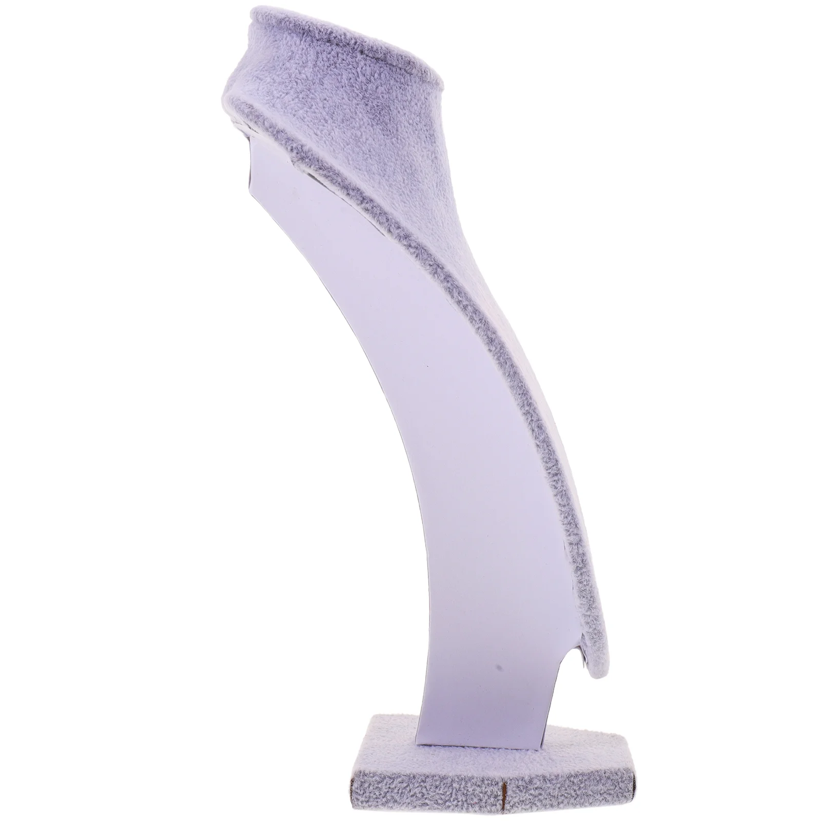 Necklace Display Stand Chains Organizer Holder Shelf Earrings Bust Jewelry Rack Showcase Plastic Miss