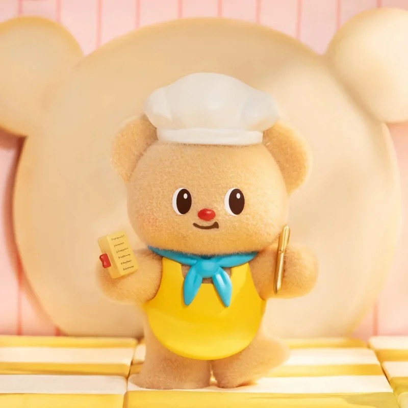 لعوب زبدة الدب الخبز ورشة عمل سلسلة الفينيل صندوق أعمى مفاجأة هدية لطيف اللعب عيد ميلاد دمية Caja Ciega Kawaii الدمى سر