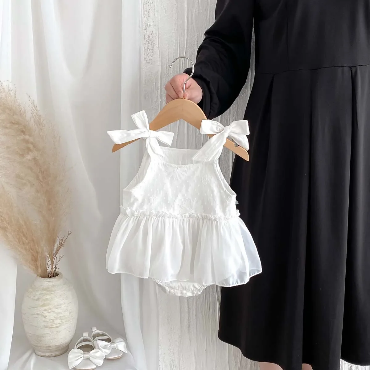 Рисунок 4 - Новое летнее платье на подтяжках с бантом для девочек