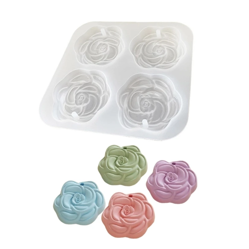 Creative Pendant Molds Earrings Silicone Mold Flower Daily Wear Jewelry Molds Silicone Texture for Jewelry Making