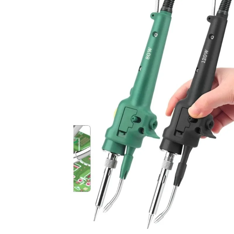 

80W 120W Auto Feeding Tin Soldering Gun Internal Heating Handheld Electric Welding Repair Iron