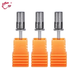 Nail Drill Bit Stainless Steel Pedicure Grinding Cap Professional Salon Nail Tools Pedicure Cutters for Pedicure Sanding Mandrel