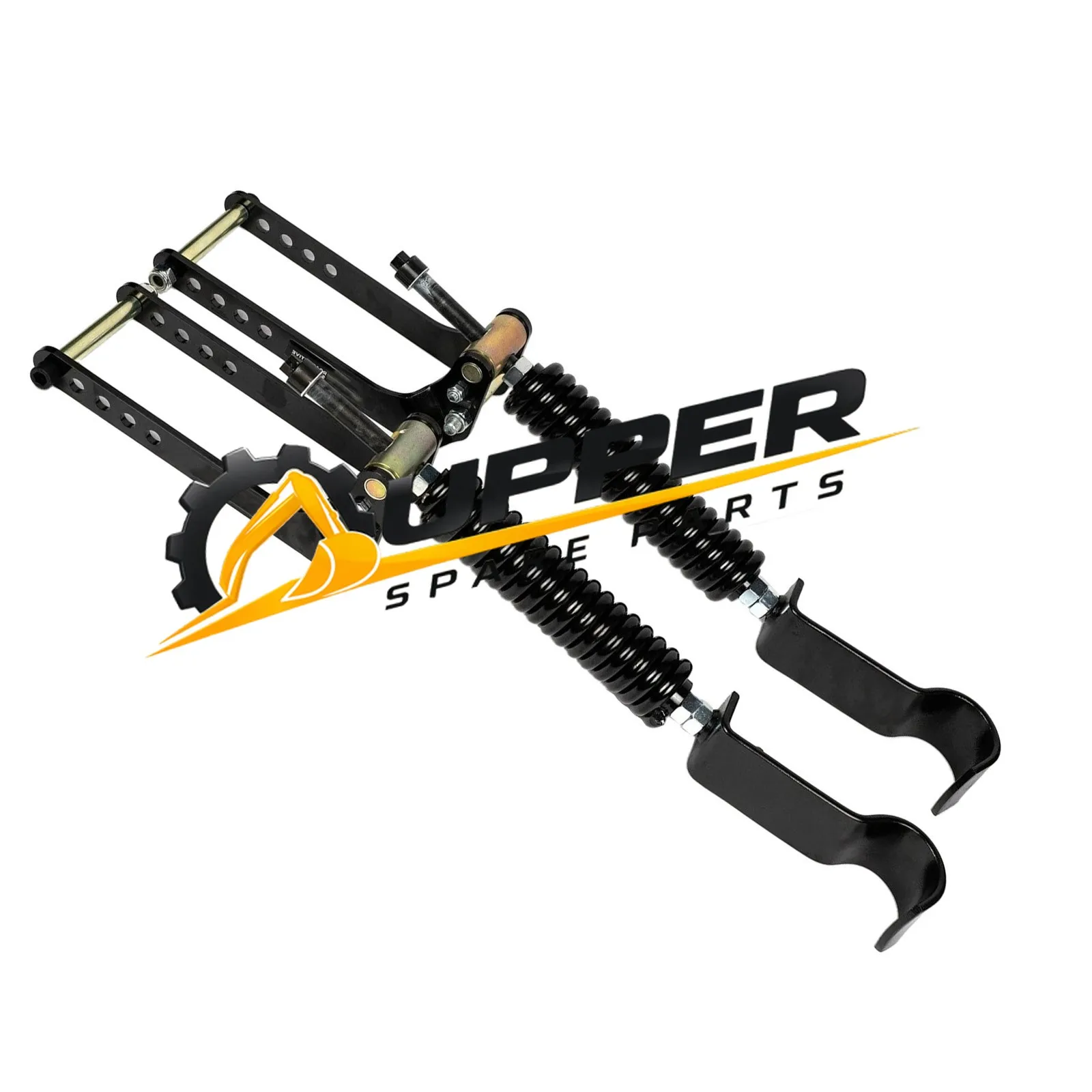 1x Suspension HD Leaf Spring Helper Kit Black 4611-HD For GMC Sierra 1500 90-23