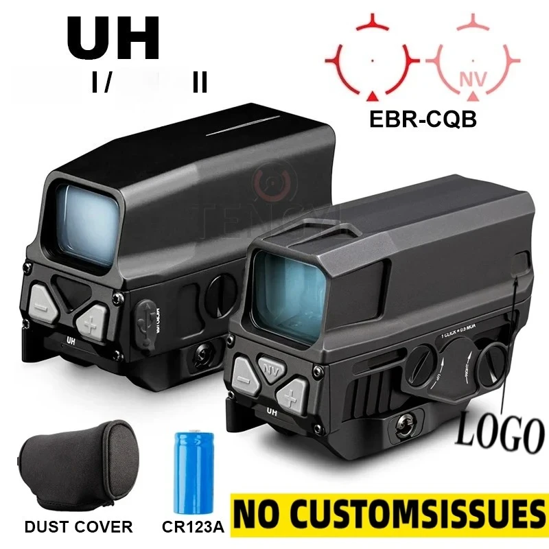 

Tactical Optics Gen II Holographic Red Dot Sight 3X Magnifier for Hunting Dynamic Close Quarters Combat with Full Marking