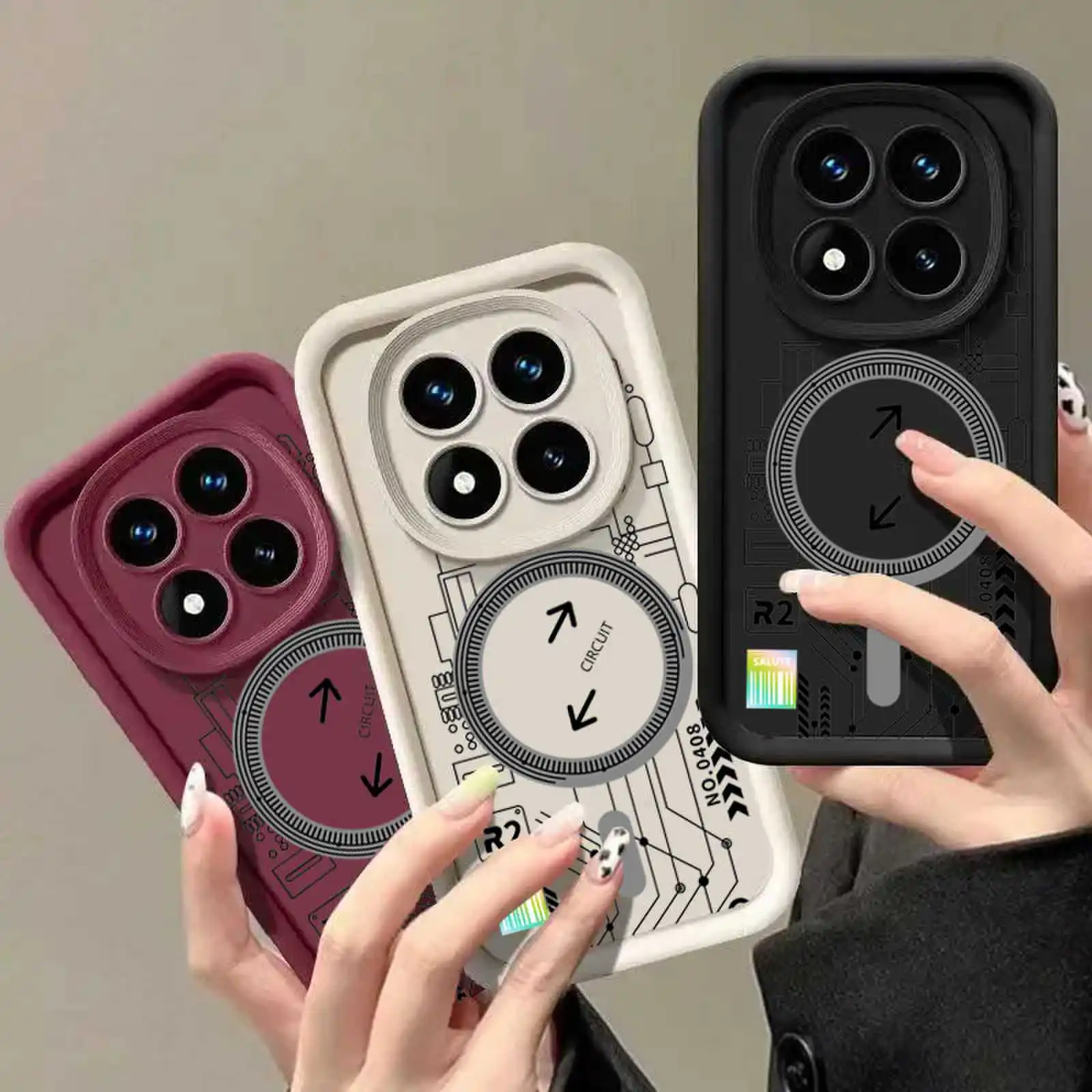 غلاف الهاتف لهاتف Redmi Note 15 15R 15 5G حافظة Redmi Note 15 Pro 15 Pro 5G 15 Pro Plus حافظة متينة مقاومة للصدمات H03