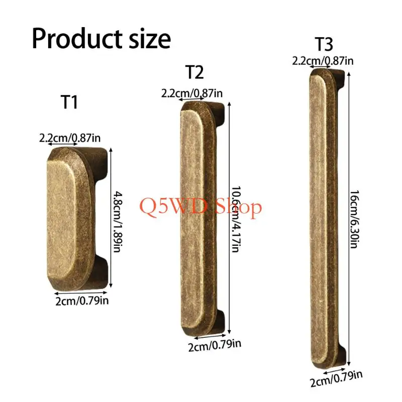 Q5WD Vintages Styles Streent Streent kéo hoàn hảo cho tủ nhà bếp và phòng khách